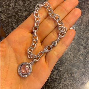 Judith Ripka charm bracelet